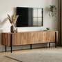 Nordure Soporte para TV Nexus Pino Atlántico y Negro